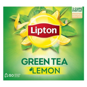 Lipton Green Tea Lemon Tea Bags 50B
