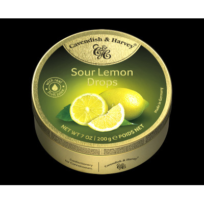 Cavendish Lemon Flavored Drops 200Gm