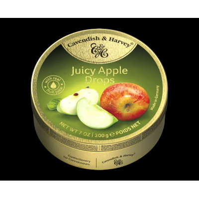 Cavendish Apple Flavored Drops 200Gm
