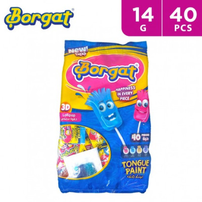 Borgat Brush 40Pcs Lollipop 1Pkt