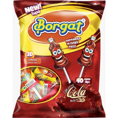 Borgat Cola 9Pcs Lollipop 14Gms