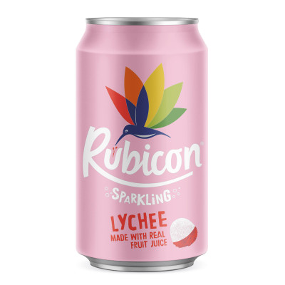 Rubicon Sparkling Lychee Fruit Drink 330Ml