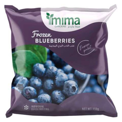 Mima Gardens Frozen Blueberries 350Gms