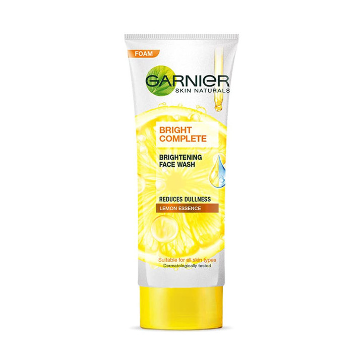 Garnier Bright Complete Facewash, 100 ml