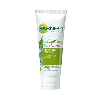 Garnier Pure Active Gel Facewash 100Ml