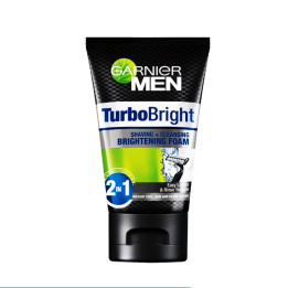 Garnier Men Turbo Bright Foam Face Wash, 100 ml