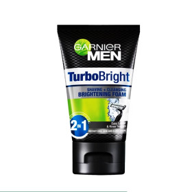 Garnier Men Turbo Bright Foam Facewash 100ml