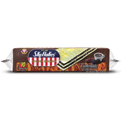 M.Y San Chocolate Sky Flakes Crackers Sandwich 300Gms