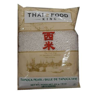 Thai Food King Tapioca Pearl Small 454Gms