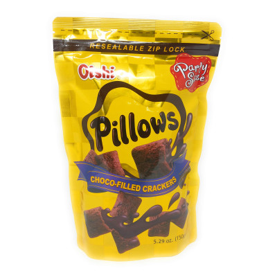Oishi Pillow Choco Filled Crackers 150Gms