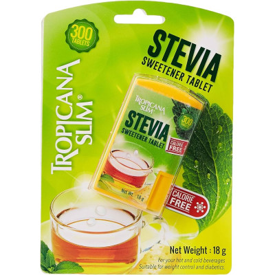 Tropicana Slim 300 Tablets Sweetener Stevia 18Gms