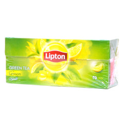 Lipton Foil Green Lemon Tea Bag 25B
