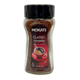 Mokate Agglomerated Instant Coffee Jar, 90 g