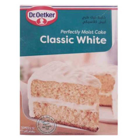 Dr.Oetker Super Moist White Cake Mix 500Gms Dr. Oetker Super Moist White Cake Mix 500g