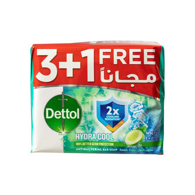 Dettol Hydra Cool Anti Bacterial Soap 165Gm