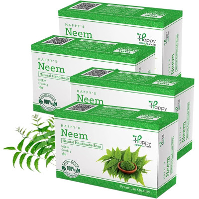 Earthgenix 4Pc Neem Herbal Soap 100Gm