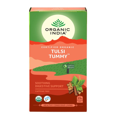 Organic India Tummy Wellness Tulsi Green Tea Bag 25B