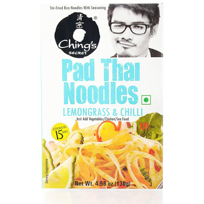 Chings Lemon Grass And Chilli Pad Thai Noodles 130Gm