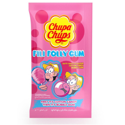 Chupa Chups Tuti Frutti Fili Folly Gum 11Gm