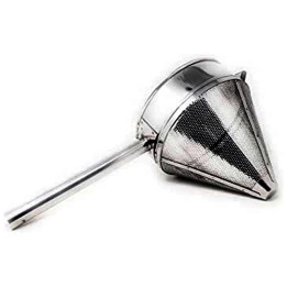 Burhan Stainless Steel Conical Strainer No. 08, 1 pc