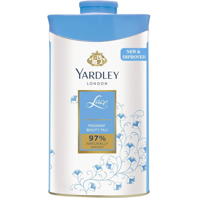 Yardley Lace Perfumed Talc 250Gm