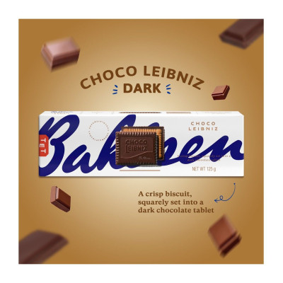 Bahlsen Leibniz Choco 125Gms