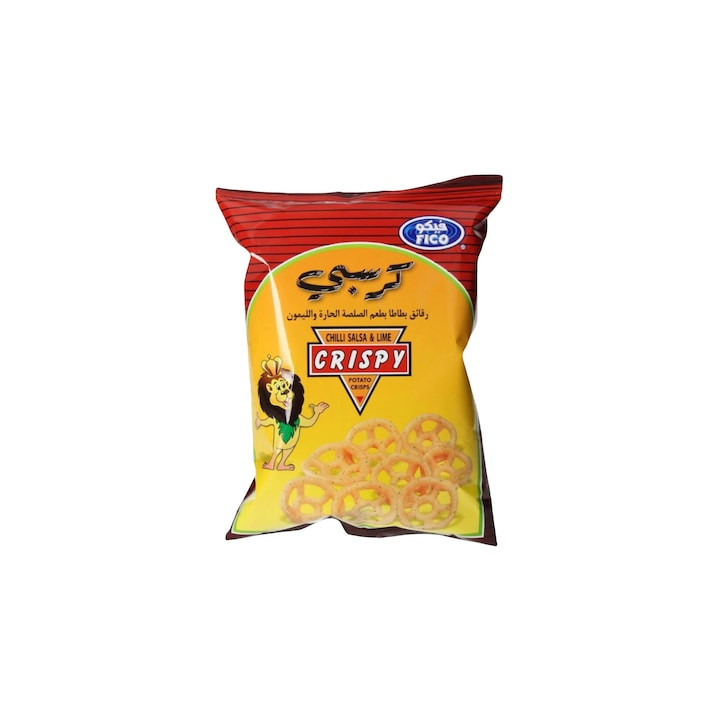 Fico Chilli Salsa and Lime Potato Crisps, 18 g