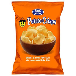 Fico Sweet and Sour Potato Chips, 22 g