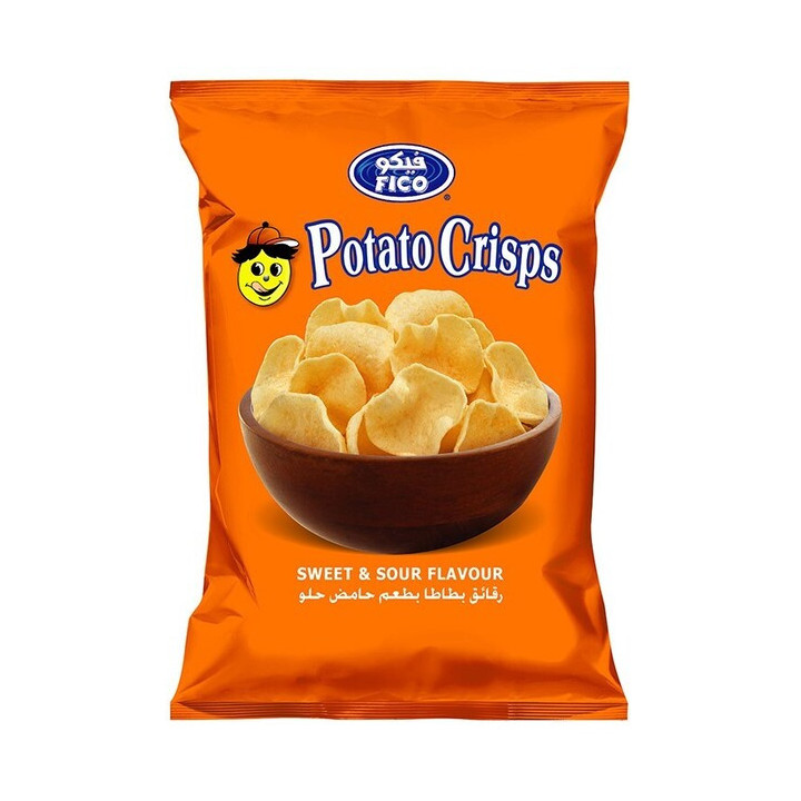 Fico Sweet and Sour Potato Chips, 22 g