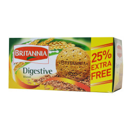 Britannia High Fibre Digestive Biscuits, 225 g