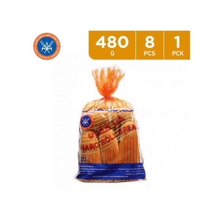 KFMB Hard Roll Bread, 8 pcs, 480 g