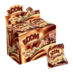 Boom Chocolate Filled Biscuits 18g