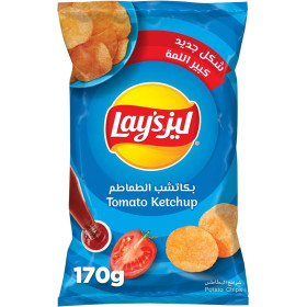 Lays Tomato Ketchup Potato Chips 170g