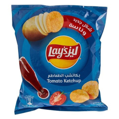 Lays Tomato Ketchup Potato Chips 27Gm