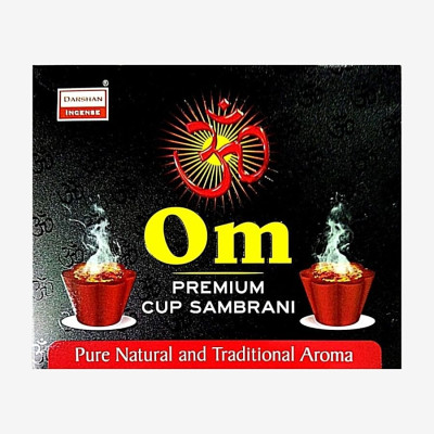Darshan Om 12Cup Sambrani 1Pc