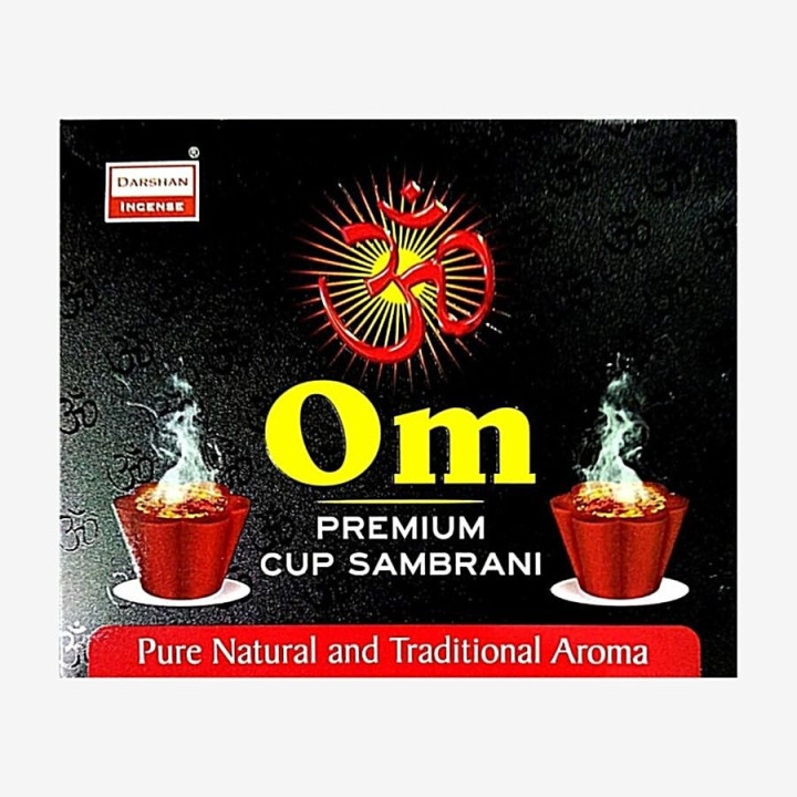 Darshan Om 12-Cup Sambrani, 1 pc