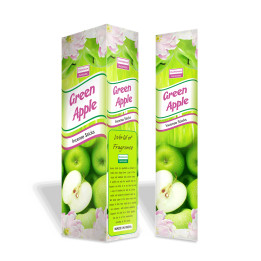 Darshan Green Apple Incense Sticks, 20 pcs