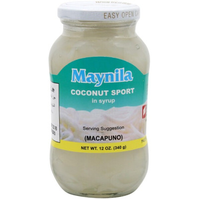 Maynila Coconut Sport Macapuno Strings In Syrup 340Gms