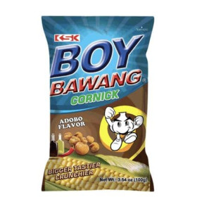 Boy Bawang Hot Garlic Flavored Fried Corn – 90g