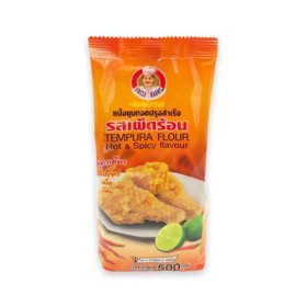 Uncle Brans Hot And Spicy Tempura Flour 500Gms Uncle Brans Hot & Spicy Tempura Flour 500g