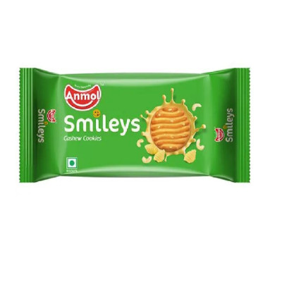 Anmol Smileys Cashew Cookies 68Gms