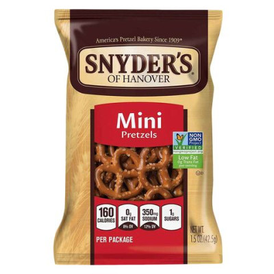 Snyders Mini Pretzels 42Gm