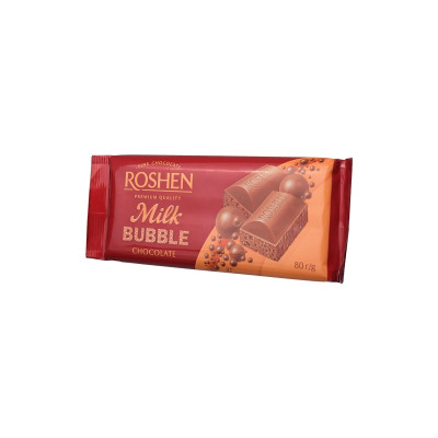 شوكولا روشين معزّزة بالهواء بحليب 80 جرام