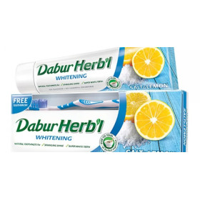دابور هيربل لتبييض ملح مع عصير ليمون معجون أسنان 150 جرام