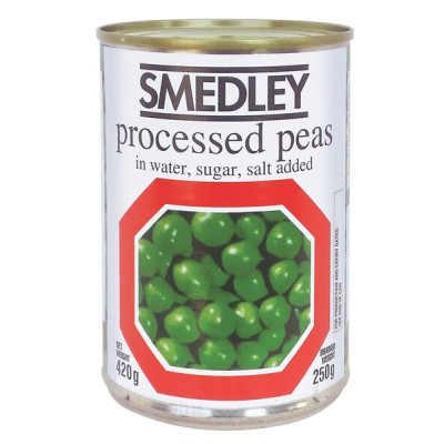 Smedley Processed Peas 420Gms