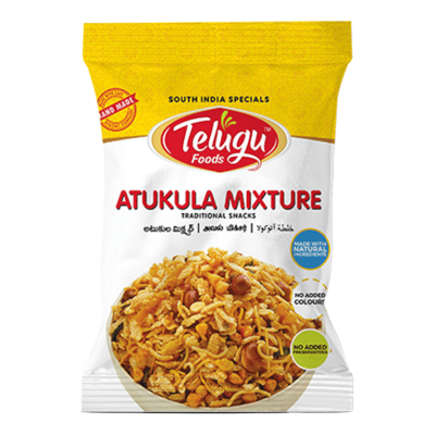 Telugu Foods Atukula Mixture 170Gms