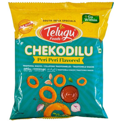 Telugu Foods Peri Peri Chekodilu 170Gms