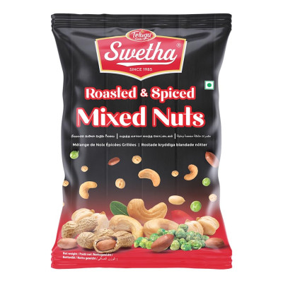 Telugu Foods Roasted Mixed Nut 100Gms