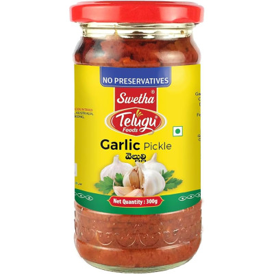 Telugu Foods Ivy Gourd Pickle With Garlic 300Gms
