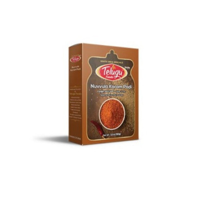 Telugu Foods Sesame Spice Mix With O Garlic 100Gms